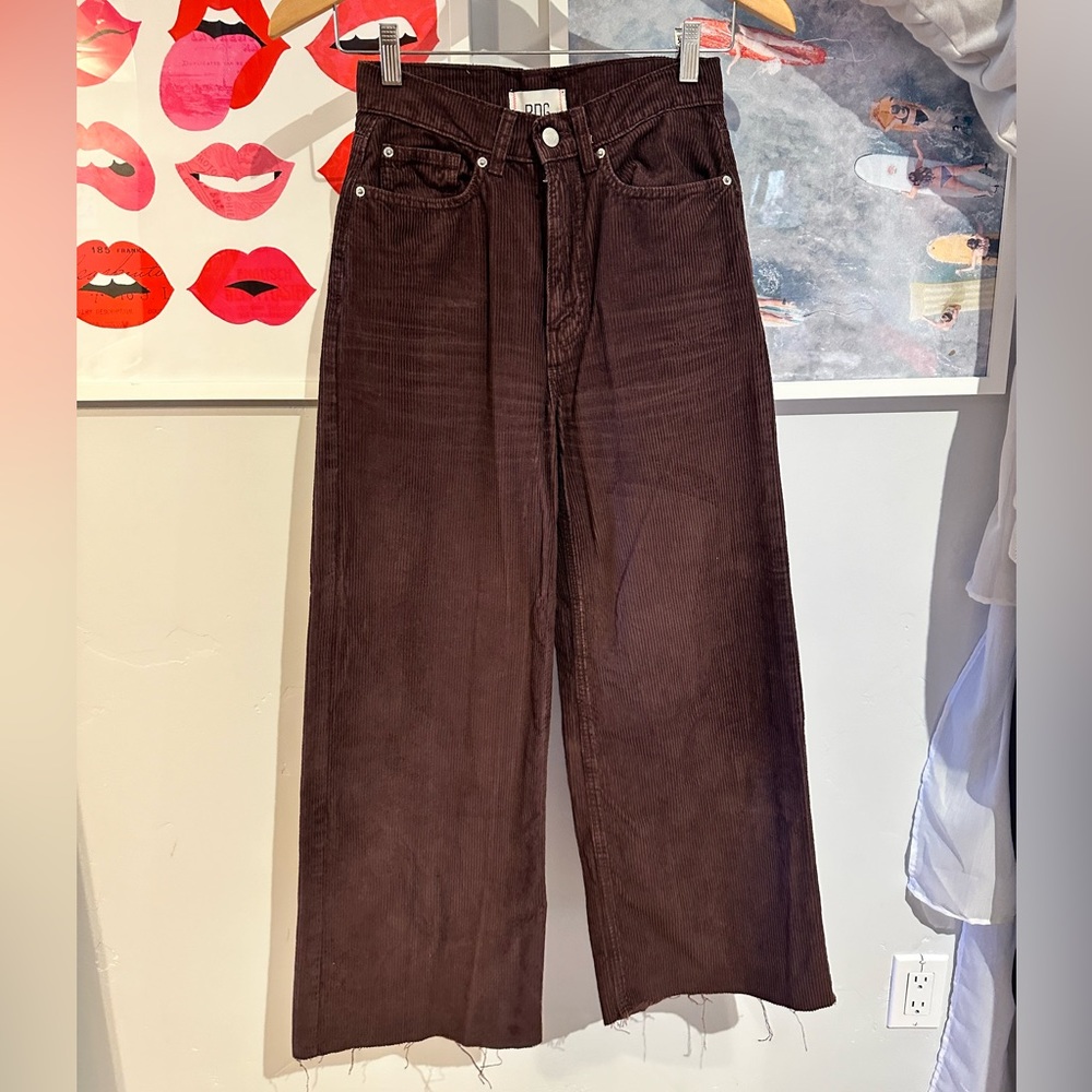 Urban Outfitters BDG High & Wide Brown Corduroy Jean